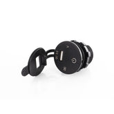Incarcator USB cu voltmetru, 12/24V, USB-A, Carbest