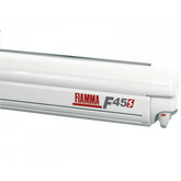 Marchiza de acoperis pentru camper/rulote/autorulote, 400cm, carcasa alba, prelata bordeaux, Fiamma F45S