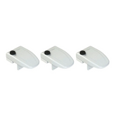 Set 3 blocatoare exterior antifurt pentru usa rulota, alb, Fiamma