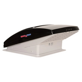 Ventilator, trapa 40x40, functionare pe ploaie, telecomanda, capac negru, Airxcel Maxxfan Deluxe