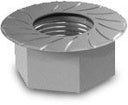 Hexagon flange nut M10 - 1000042