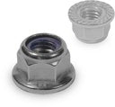 Self-locking hexagon nut serration M8 - 2002744