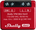 Shelly 1PM Mini Gen3 - S3SW-001P8EU
