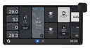 Shelly Wall Display X2i Black  - SAWD-5A1XX10EU0