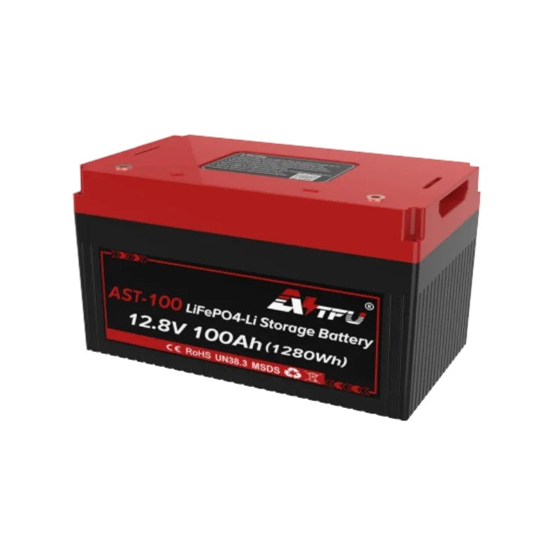 Acumulator litiu cu incalzire LifePO4, 12.8V/100Ah, IP65, Bluetooth, Solarfam