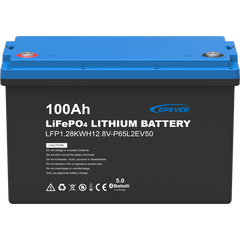 Acumulator litiu LIFEPO4, 12V/100Ah, IP65, auto incalzire, Epever