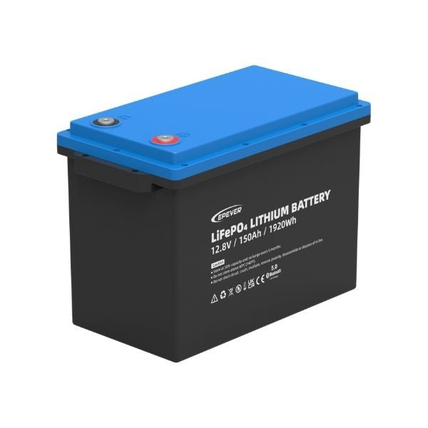Acumulator litiu LifePO4, 12V/150Ah, IP65, Bluetooth, Epever LFP1.92KWH12.8V-P65L2