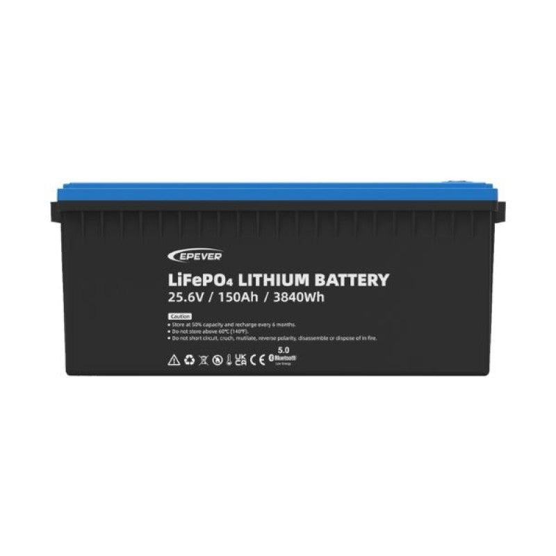 Acumulator litiu LifePO4, 24V/150Ah,auto incalzire IP65, Bluetooth, Epever