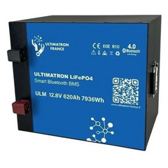 Acumulator litiu LiFePO4, BMS, Bluetooth, Ultimatron 12V-620Ah