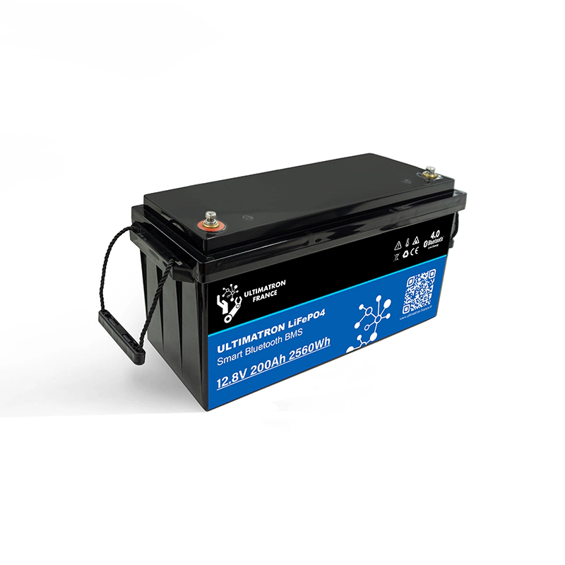 Acumulator litiu LiFePO4, BMS, Bluetooth, Ultimatron PRO 12V-200Ah