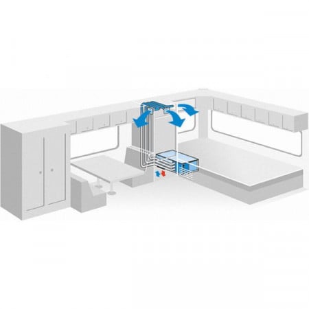 Aer conditionat pentru montaj in garaj Dometic FreshWell 3000, racire 9200 BTU, 230V