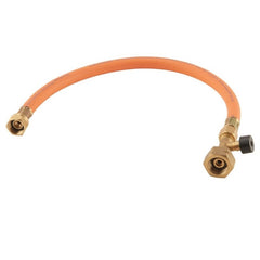Furtun de presiune cu supapa de siguranta, 75cm, 30bar, butelie ROMANIA (G2), IGT