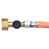 Furtun de presiune cu supapa de siguranta, 75cm, 30bar, butelie ROMANIA (G2), IGT