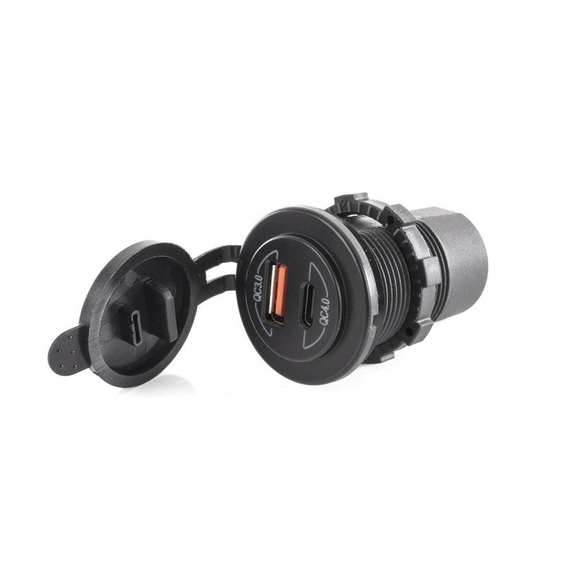 Incarcator USB, 12/24V, 1xUSB-A, 1xUSB-C, Carbest