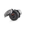 Incarcator USB, 12/24V, 1xUSB-A, 1xUSB-C, Carbest