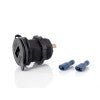 Incarcator USB cu voltmetru, 12/24V, USB-A, Carbest