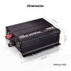 Invertor sinus modificat, 12V/1000W, 230V, Carspa