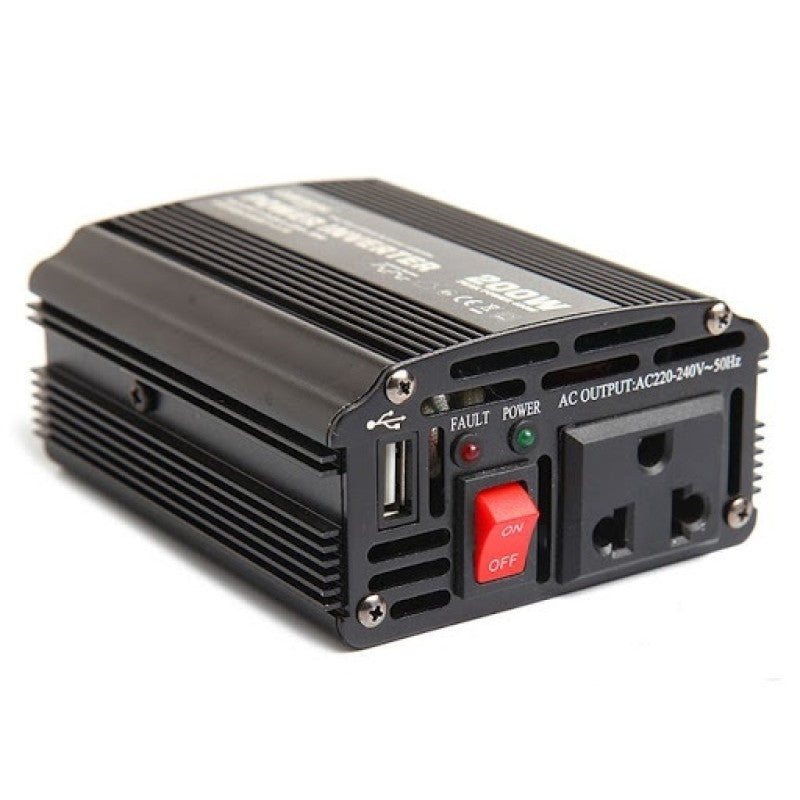 Invertor sinus modificat, 12V/200W, 230V, Carspa