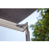Marchiza de acoperis pentru camper/rulote/autorulote, 400cm, carcasa alba, prelata bordeaux, Fiamma F45S