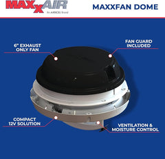 Ventilator Maxxfan Dome rulota si autorulota