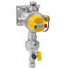 Regulator pentru 2 butelii cu crash sensor, 30mbar, GOK Caramatic Drive Two