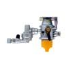 Regulator pentru 2 butelii, pozitie orizontala, 30mbar, 1.5 kg/h, GOK Caramatic DriveTwo CS30