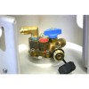 Rezervor GPL reincarcabil din aluminiu cu multivalva si indicator umplere, 27/22l, Alugas
