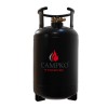 Rezervor GPL reincarcabil din compozit cu multivalva si indicator de umplere, 30/24l, Campko