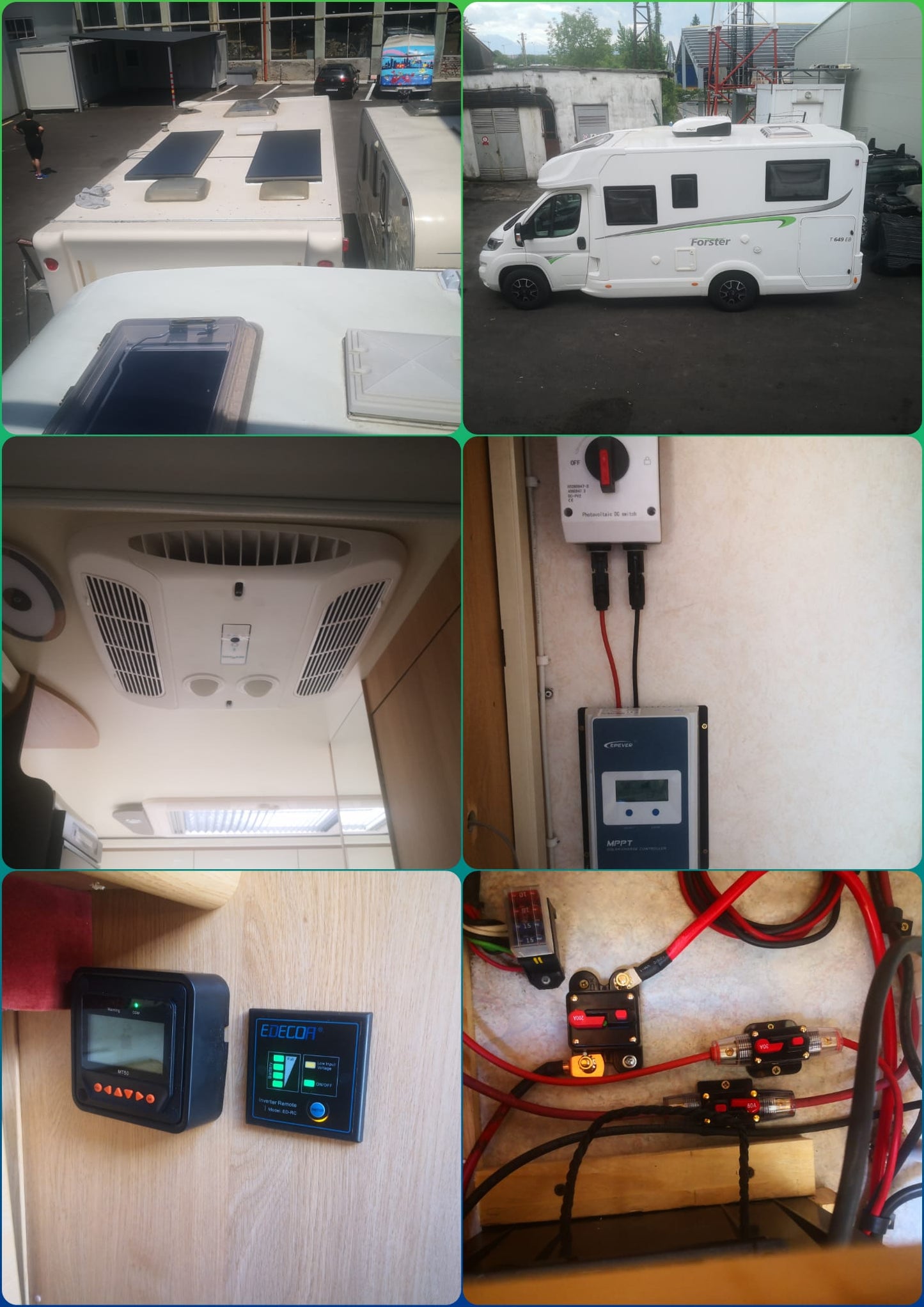 Serviciu montaj Sistem solar autorulota și rulota