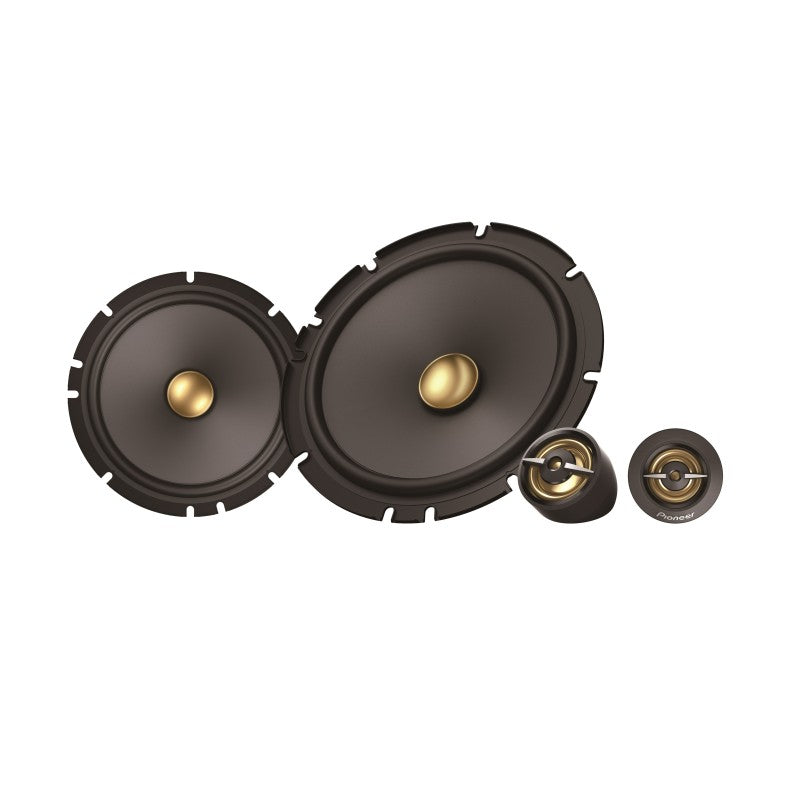 Set 2 difuzoare auto pe 2 cai, 16.5cm, 80W RMS, Pioneer TS-A1601C