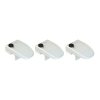 Set 3 blocatoare exterior antifurt pentru usa rulota, alb, Fiamma